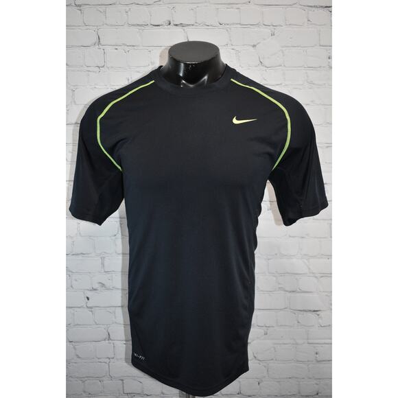 Nike Running Shirt Mens Size Large Polyester Dri-Fit Blue Performance Gym - Picture 2 of 6